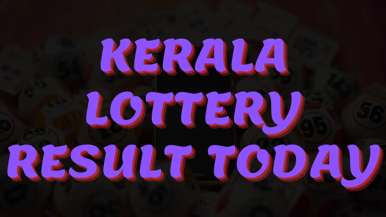 kerala lottery result today